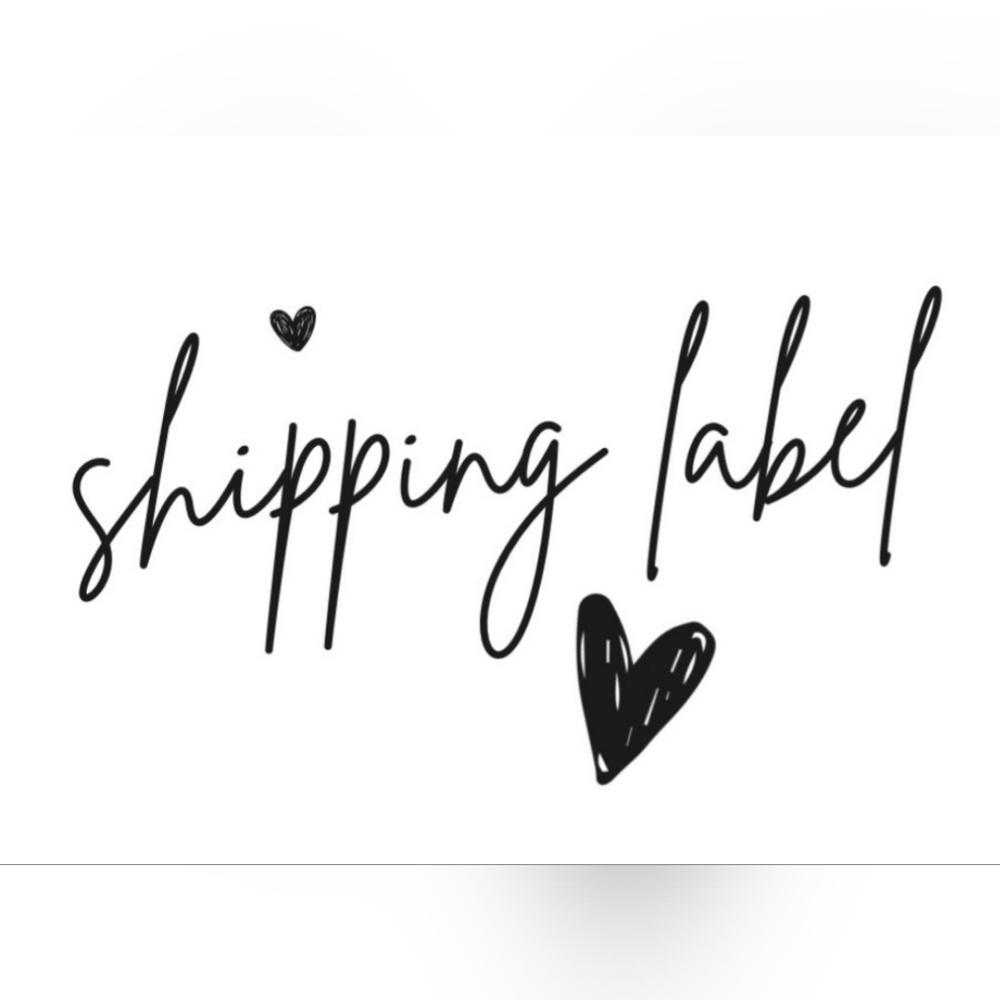 Extra shipping label